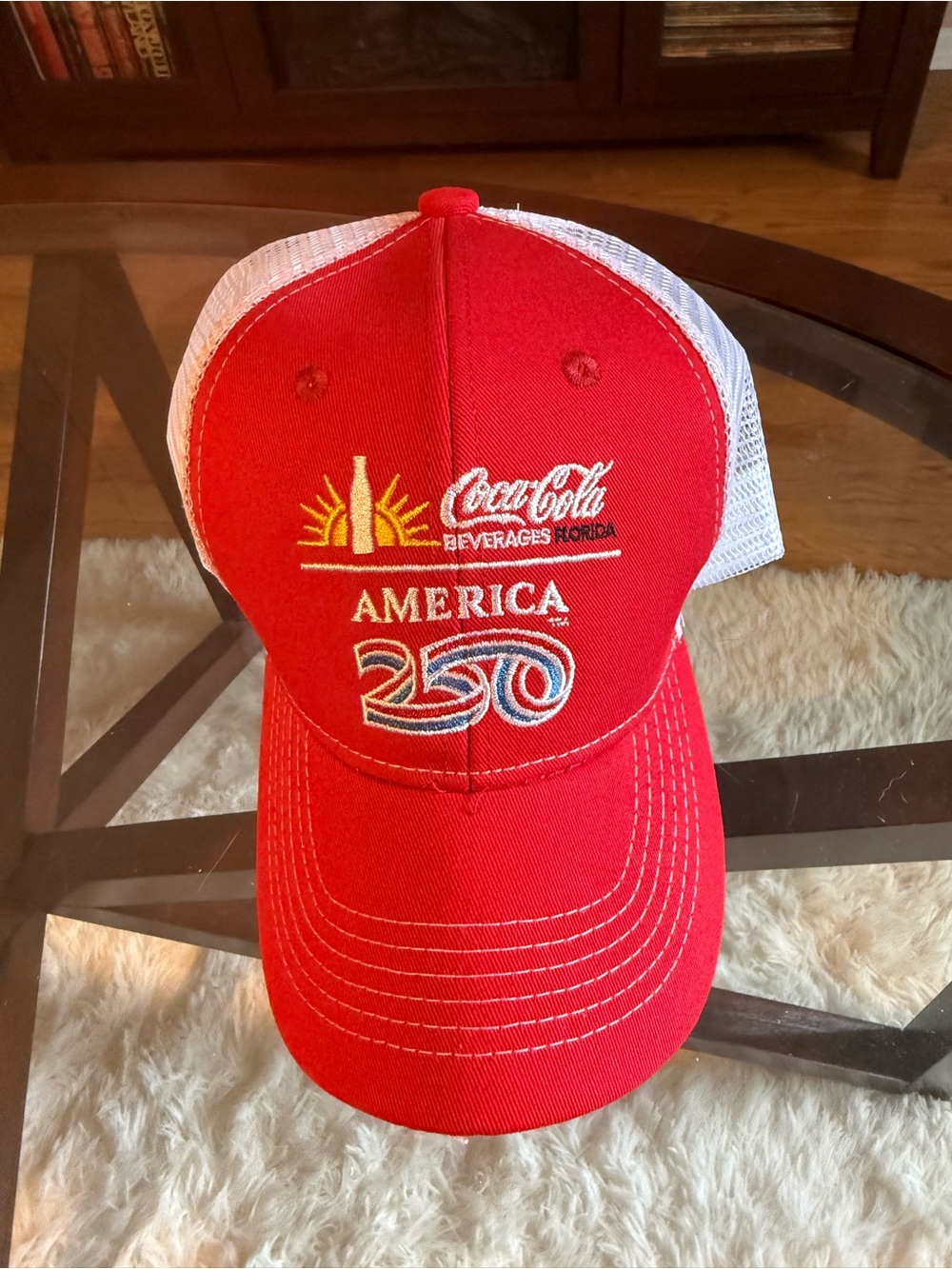 NEW Coca Cola America 250 truckers hat